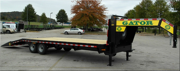 Gooseneck flat bed trailer for sale14k  Franklin County, Ohio